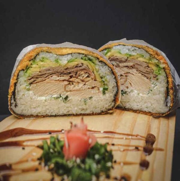 SUSHI BURGUER  BEEF BURGUER - Imagen 1